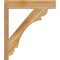 Ekena Millwork Olympic Block Rough Sawn Outlooker, Western Red Cedar, 6"W x 26"D x 30"H OUT06X26X30OLY05RWR - alternate 3